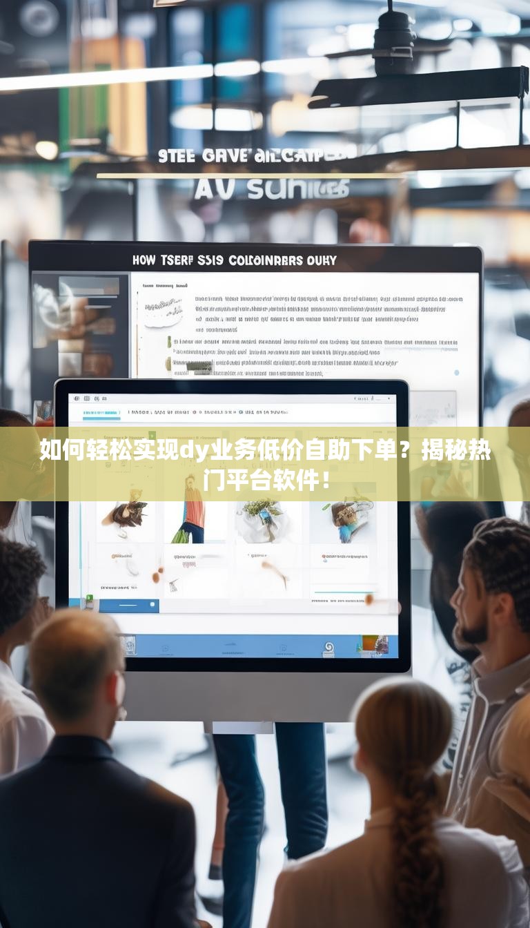 如何轻松实现dy业务低价自助下单?揭秘热门平台软件!