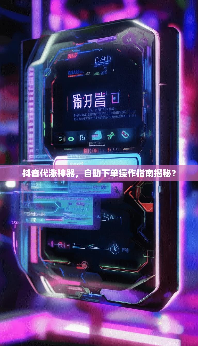 抖音代涨神器，自助下单操作指南揭秘？