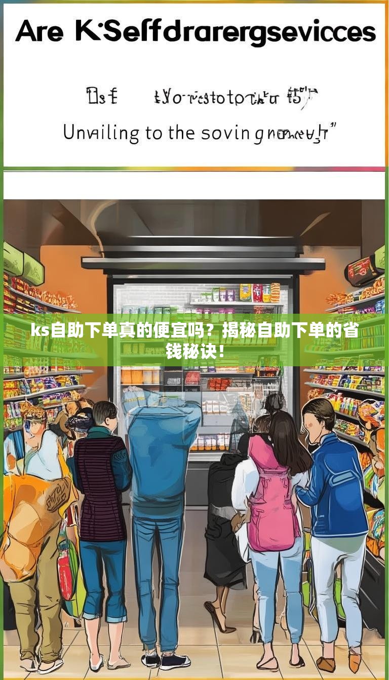 ks自助下单真的便宜吗？揭秘自助下单的省钱秘诀！