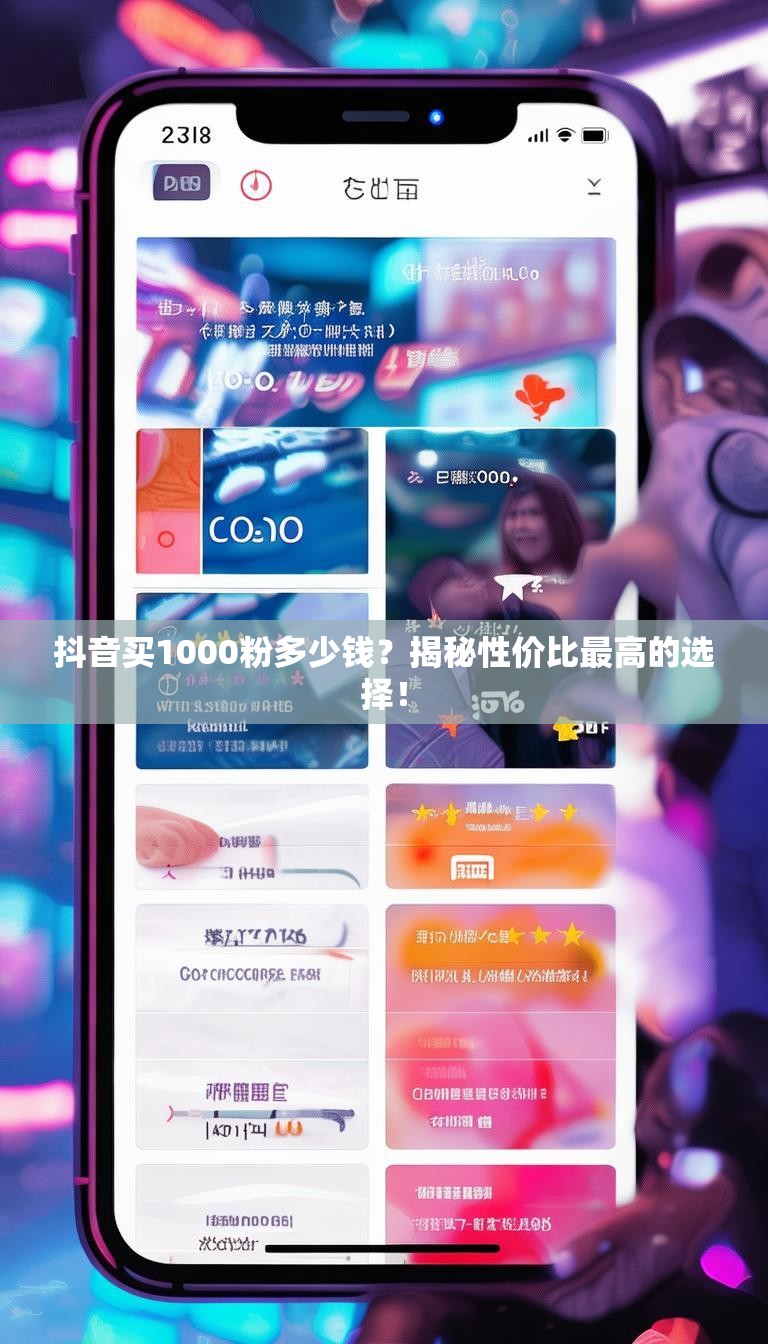 抖音买1000粉多少钱？揭秘性价比最高的选择！