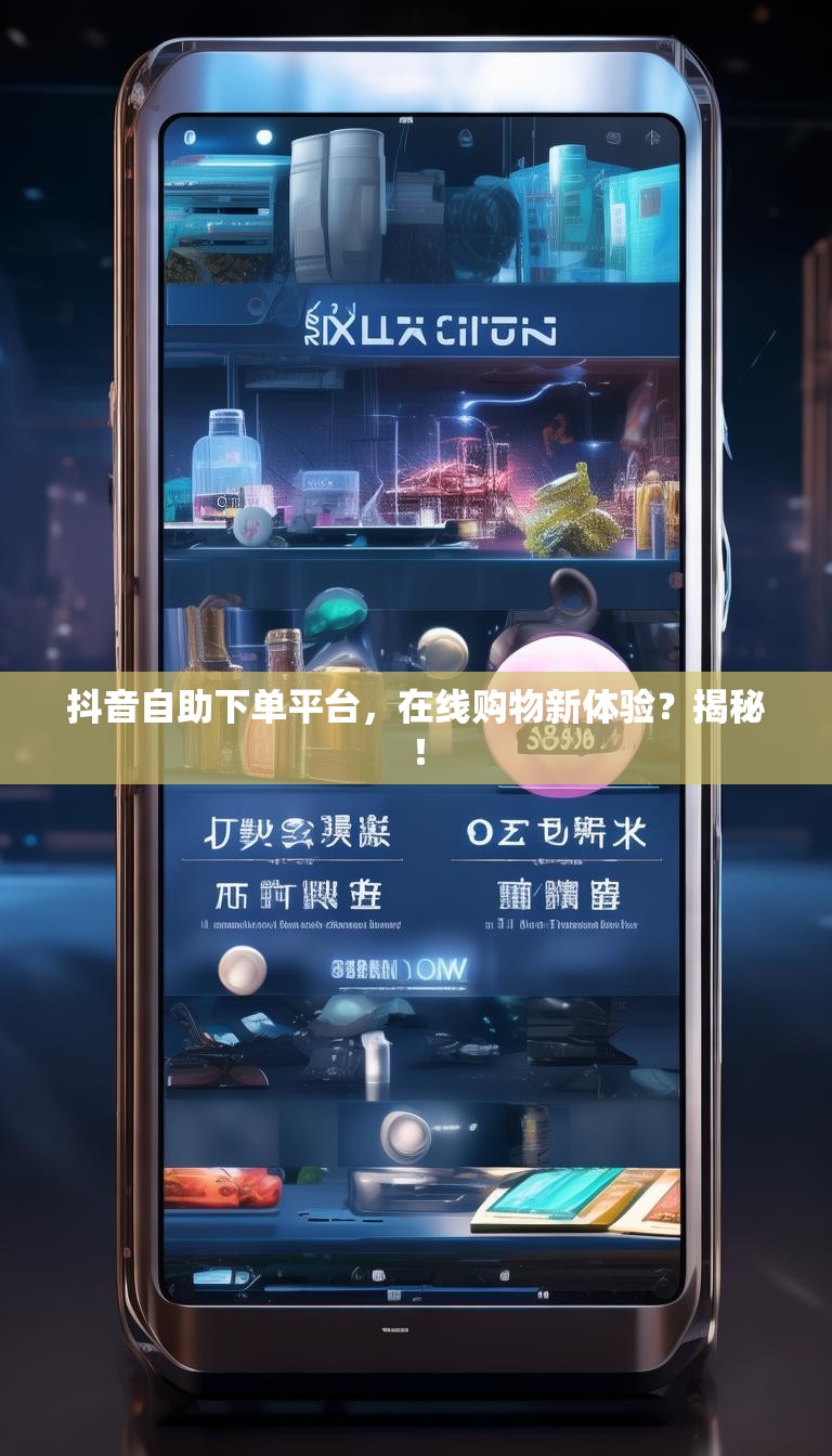 抖音自助下单平台，在线购物新体验？揭秘！