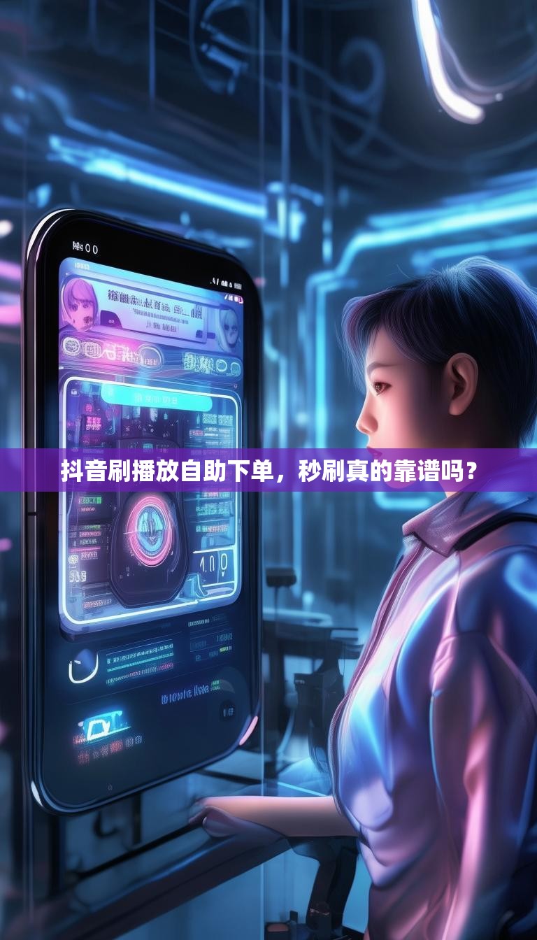 抖音刷播放自助下单，秒刷真的靠谱吗？