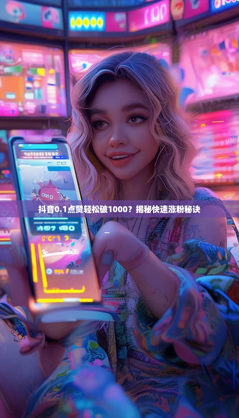 抖音0.1点赞轻松破1000？揭秘快速涨粉秘诀