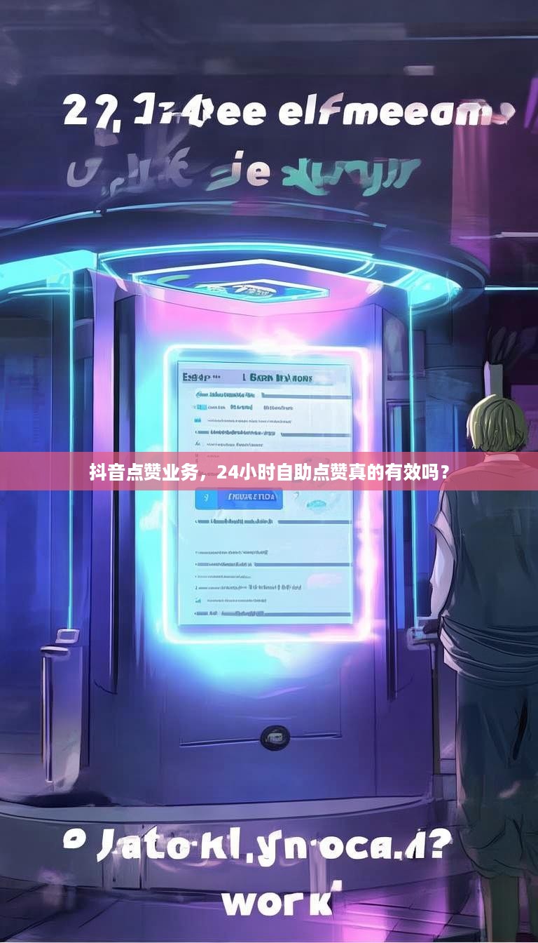 抖音点赞业务，24小时自助点赞真的有效吗？