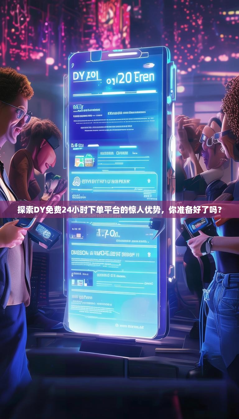 探索DY免费24小时下单平台的惊人优势，你准备好了吗？