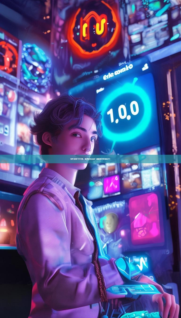 快手点赞1000赞，如何轻松达成？揭秘高效吸粉技巧！