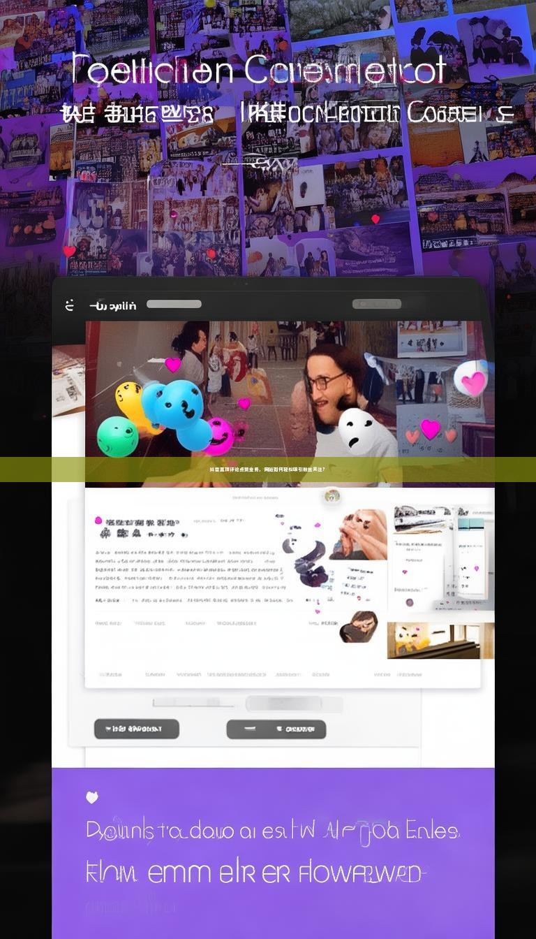 抖音置顶评论点赞业务，网站如何轻松吸引粉丝关注？