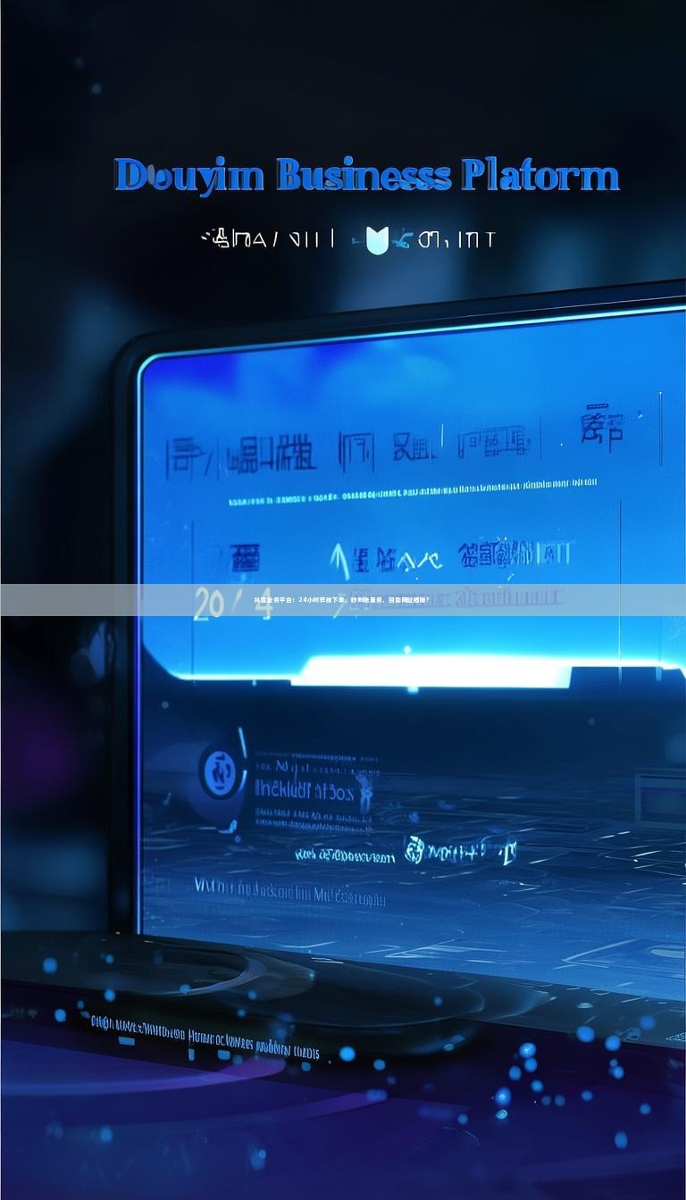 抖音业务平台：24小时在线下单，秒到账服务，自助网址揭秘？