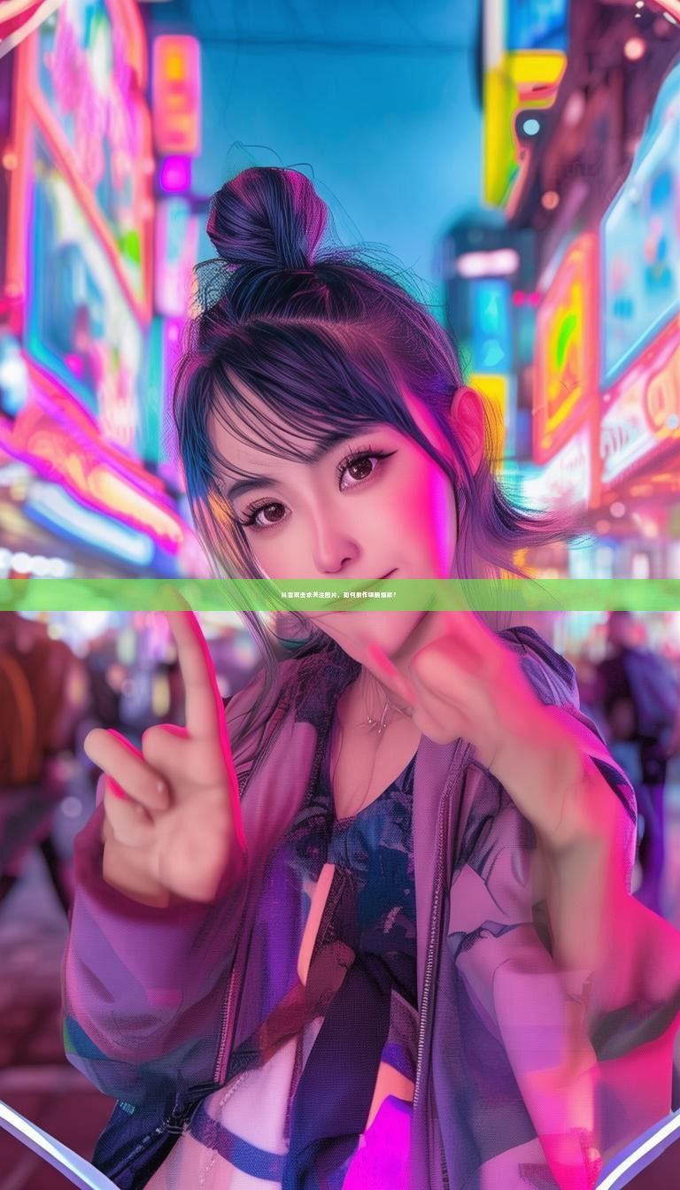 抖音双击求关注图片,如何制作吸睛爆款?