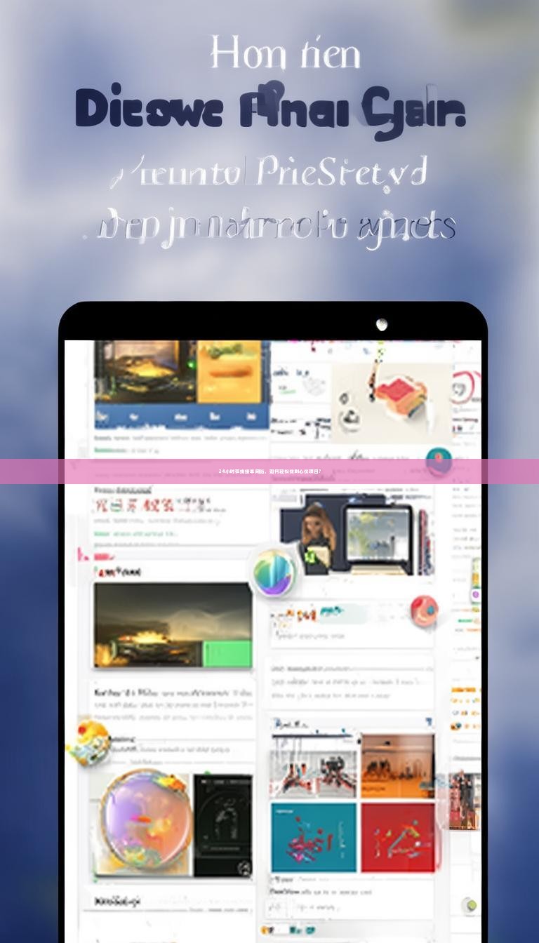 24小时在线接单网站，如何轻松找到心仪项目？