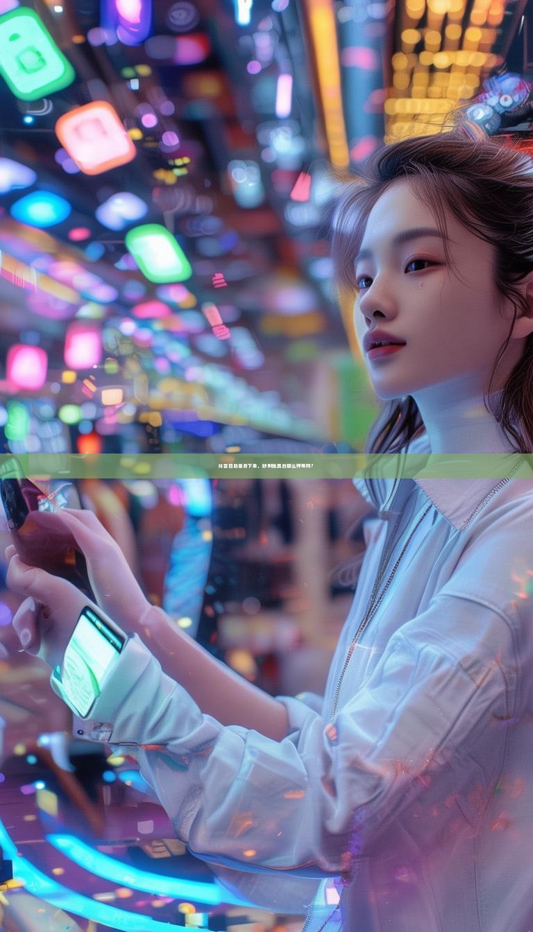 抖音自助服务下单，秒到账真的那么神奇吗？