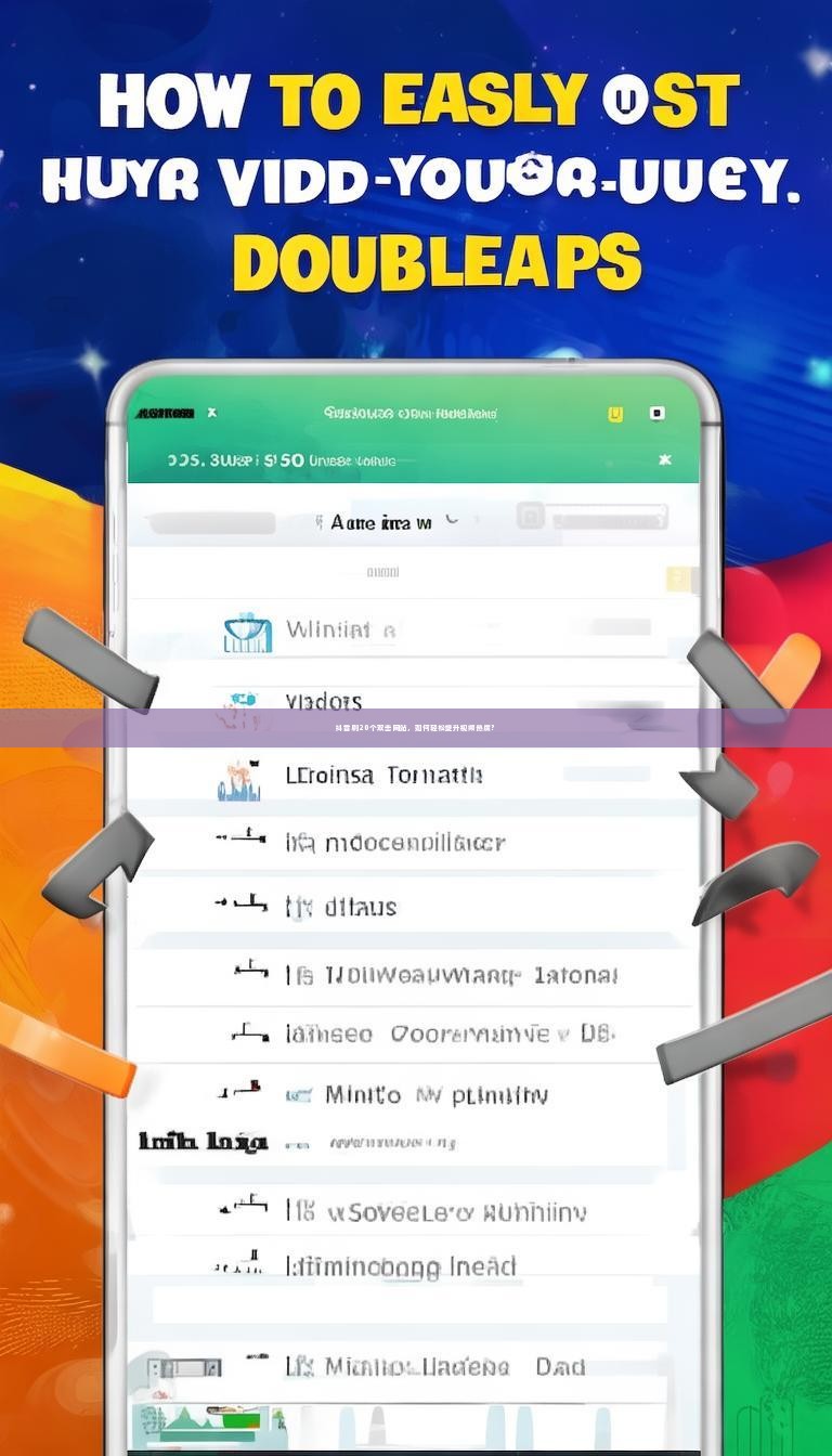 抖音刷20个双击网站，如何轻松提升视频热度？