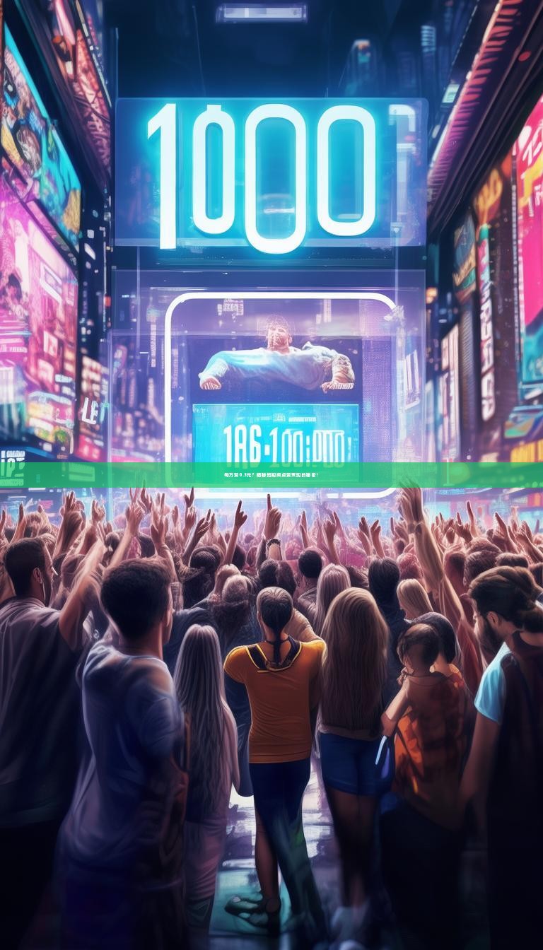 每万赞0.3元？揭秘短视频点赞变现的秘密！