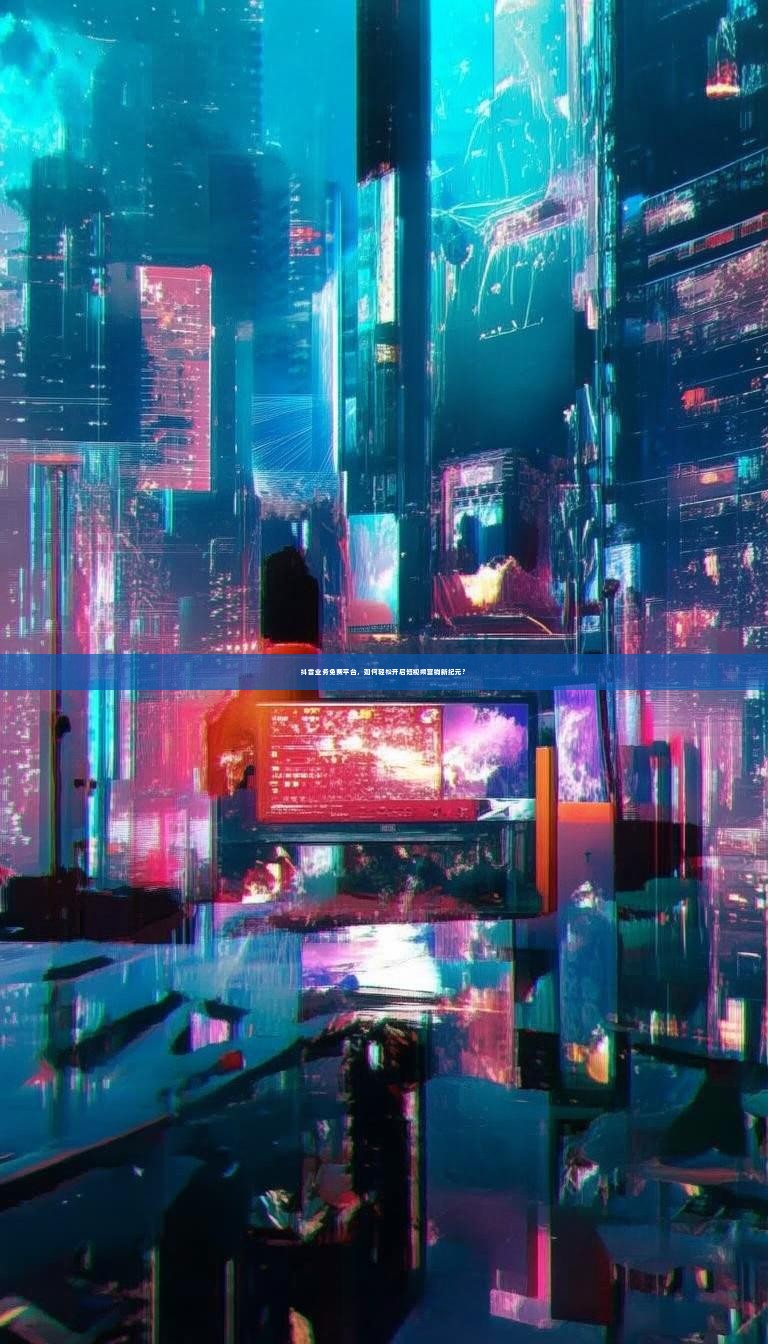 抖音业务免费平台，如何轻松开启短视频营销新纪元？