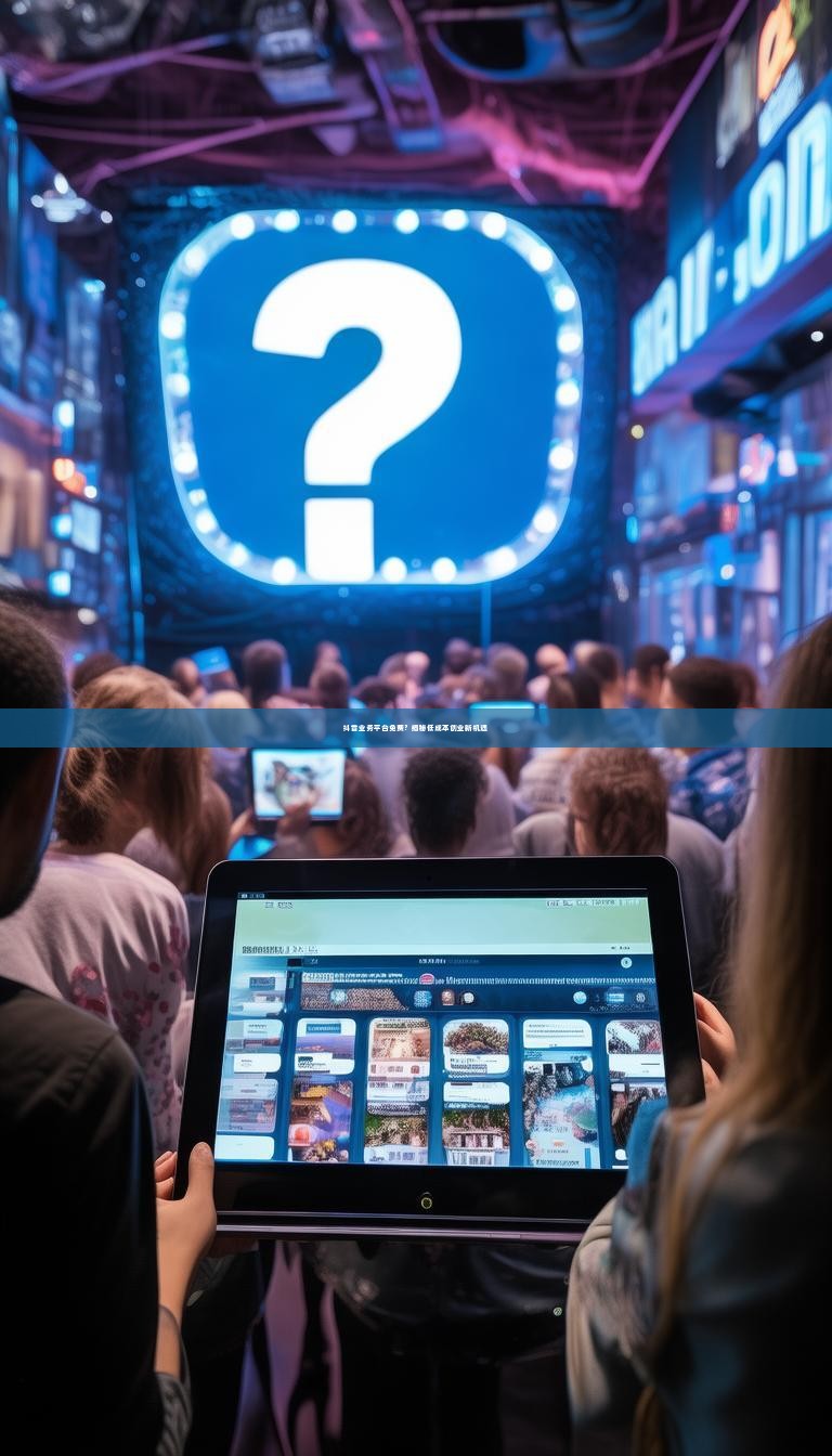 抖音业务平台免费？揭秘低成本创业新机遇