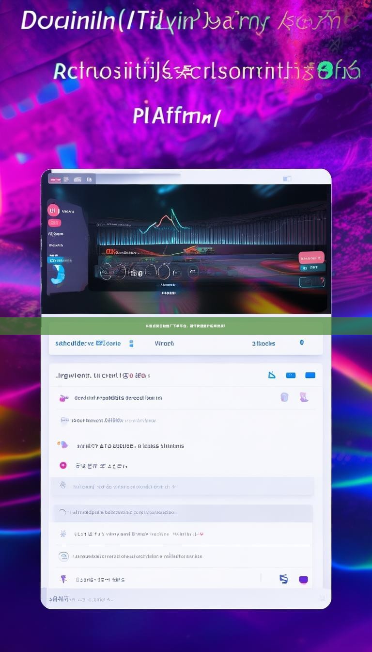 抖音点赞自助推广下单平台，如何快速提升视频热度？
