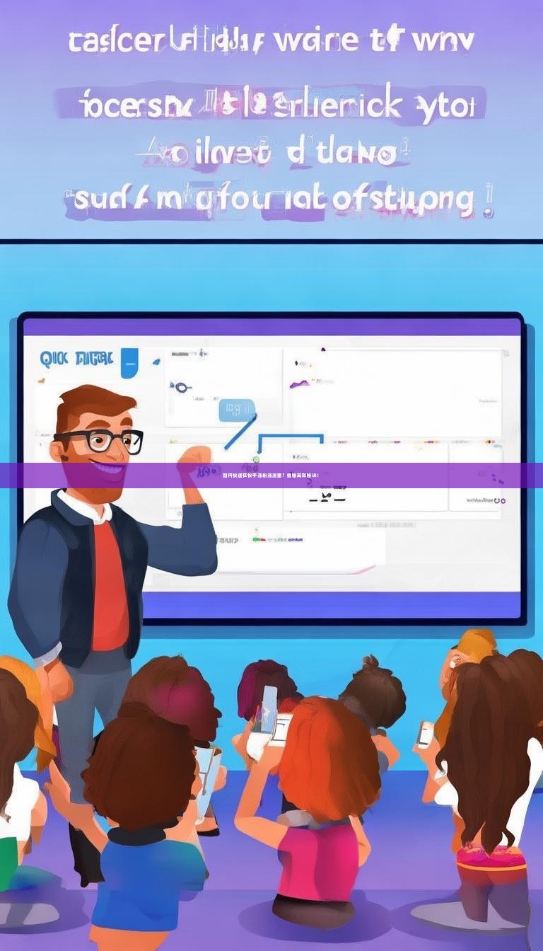 如何快速在快手涨粉涨流量?揭秘高效秘诀!
