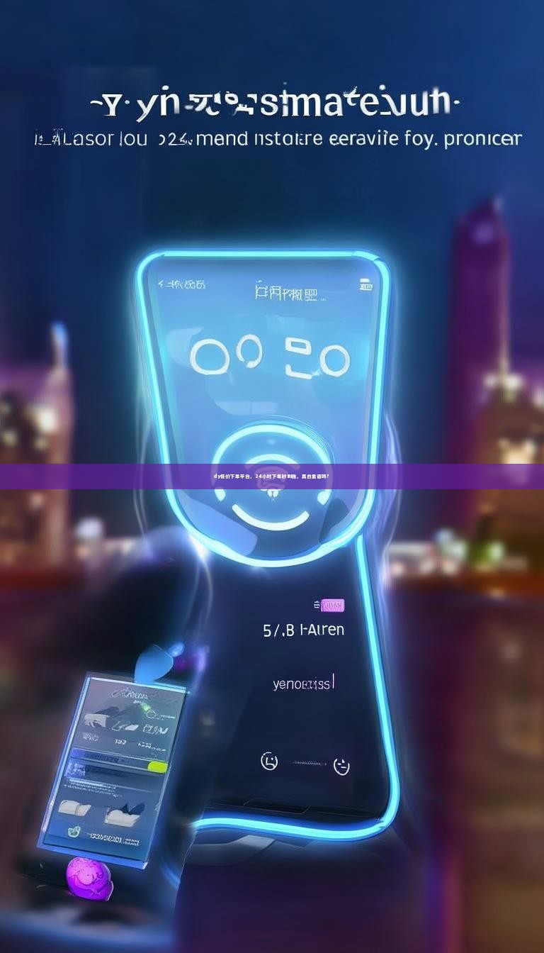 dy低价下单平台，24小时下单秒到账，真的靠谱吗？