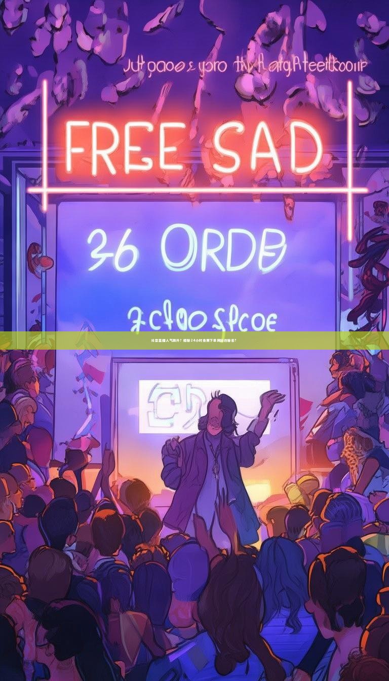 抖音直播人气飙升？揭秘24小时免费下单网站的秘密？