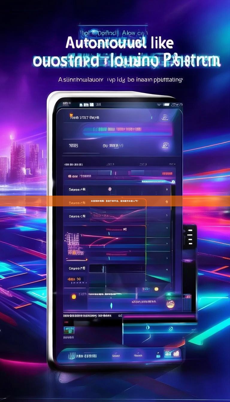 抖音赞秒刷网：自助下单平台，轻松提升抖音人气？