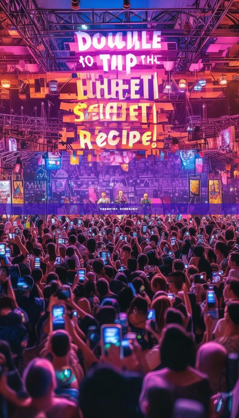 抖音直播热门图片，双击揭秘爆火秘诀？