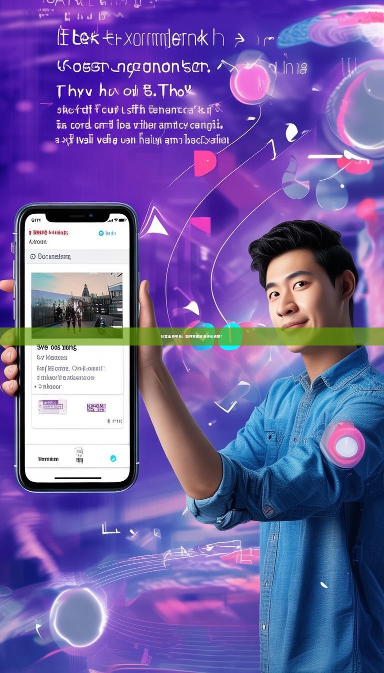 抖音业务平台：如何实现秒涨评论点赞？