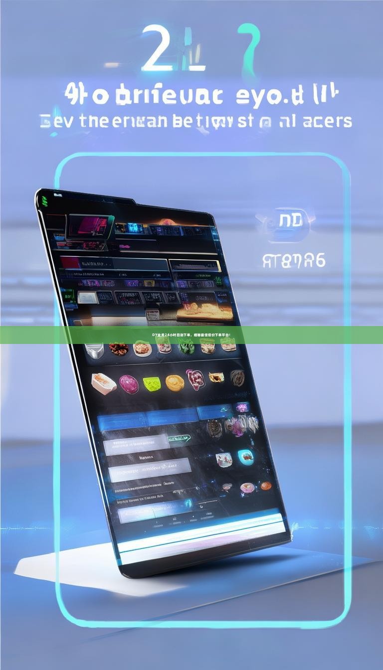 DY业务24小时自助下单，揭秘最佳低价下单平台！