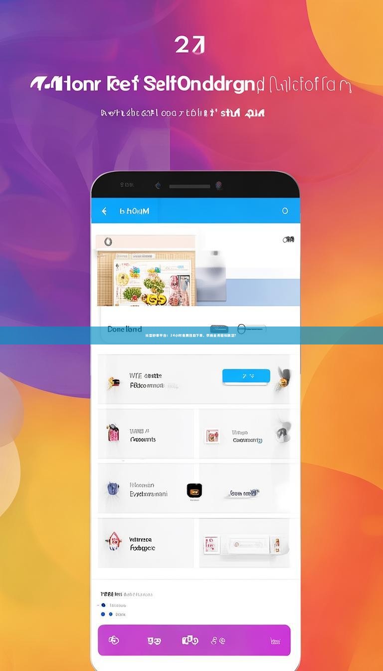 详细阅读:抖音秒单平台:24小时免费自助下单,在线业务轻松搞定? 抖音秒单平台:24小时免费自助下单,在线业务轻松搞定?