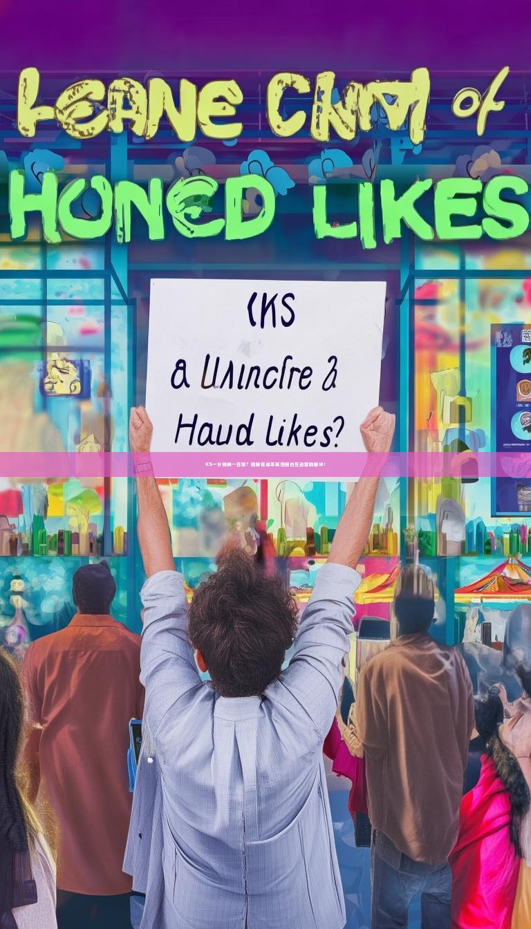 KS一分钱换一百赞？揭秘低成本高回报的互动营销秘诀！