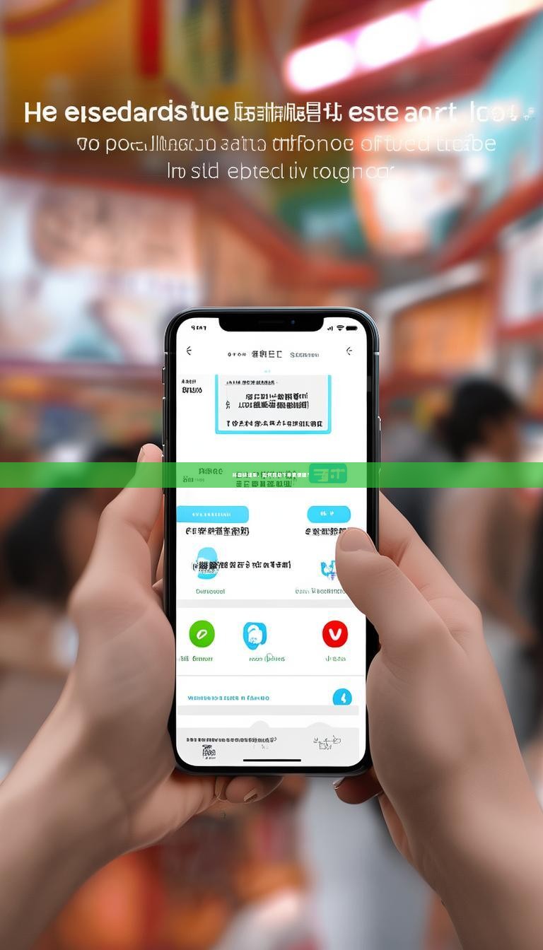 抖音极速版，如何自助下单更便捷？