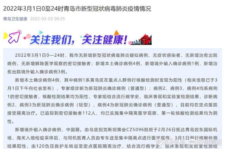 青岛疫情最新进展 实时了解青岛疫情最新情况
