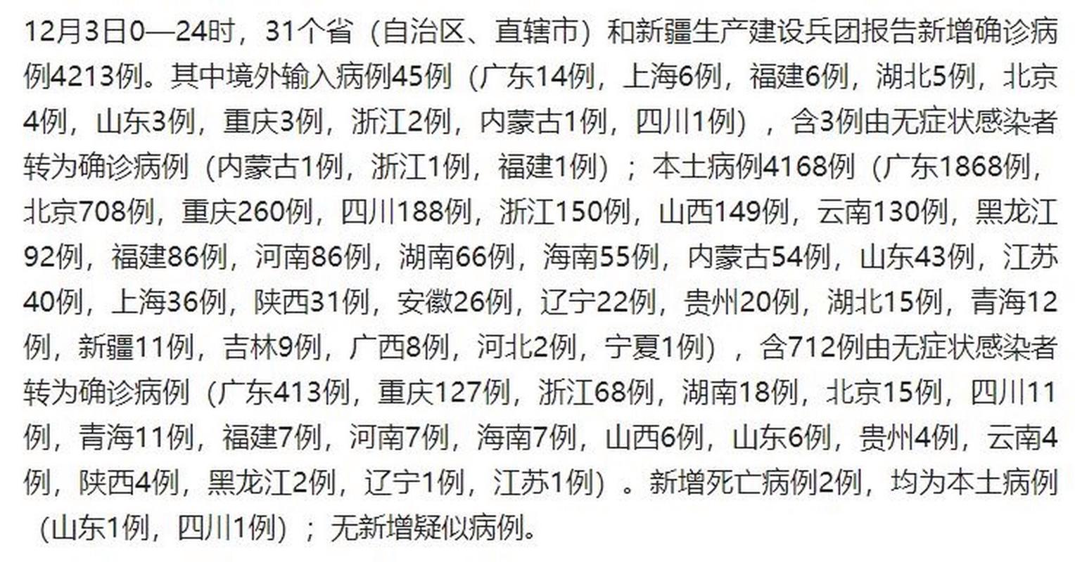 31省份新增本土无症状感染者情况：2例或1例