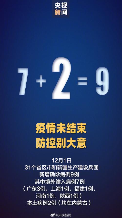 31省份新增本土确诊情况：内蒙古新增本土病例2例